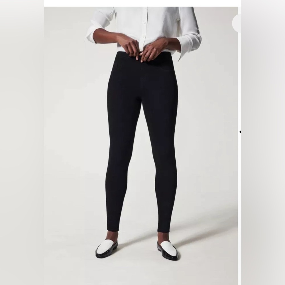 Spanx Women's Jeans M‎ High Rise Stretch Pull On Skinny